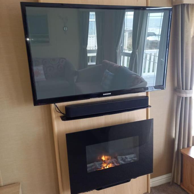 הוילה Woodhorn Seaview Retreat Newbiggan By The Sea מראה חיצוני תמונה